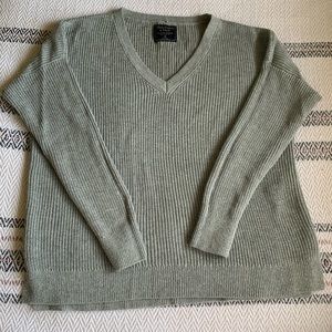 Abercrombie and Fitch Drop Shoulder Knit Sweater